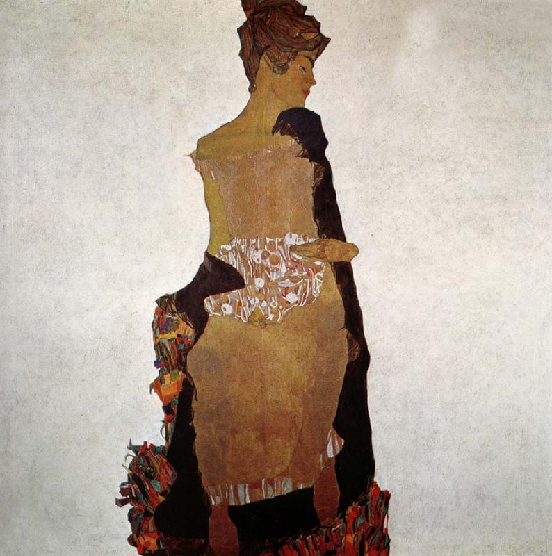 Egon Schiele Portrait of Gerta Schiele